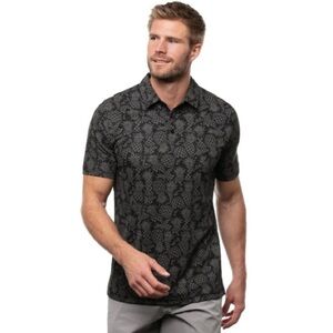 Travis Mathew SZ PINEAPPLE Off The Cape Mens Golf Polo
